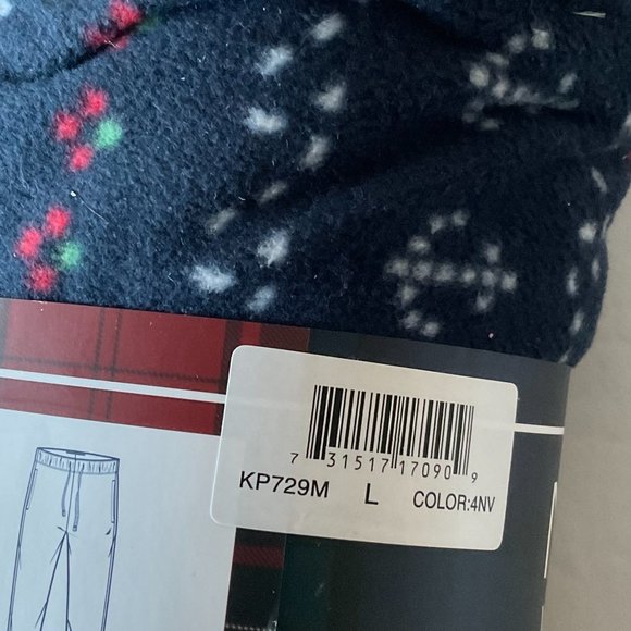 NAUTICA Men's Sueded Fleece Lounge Pant/Pajama NWT - Picture 2 of 5